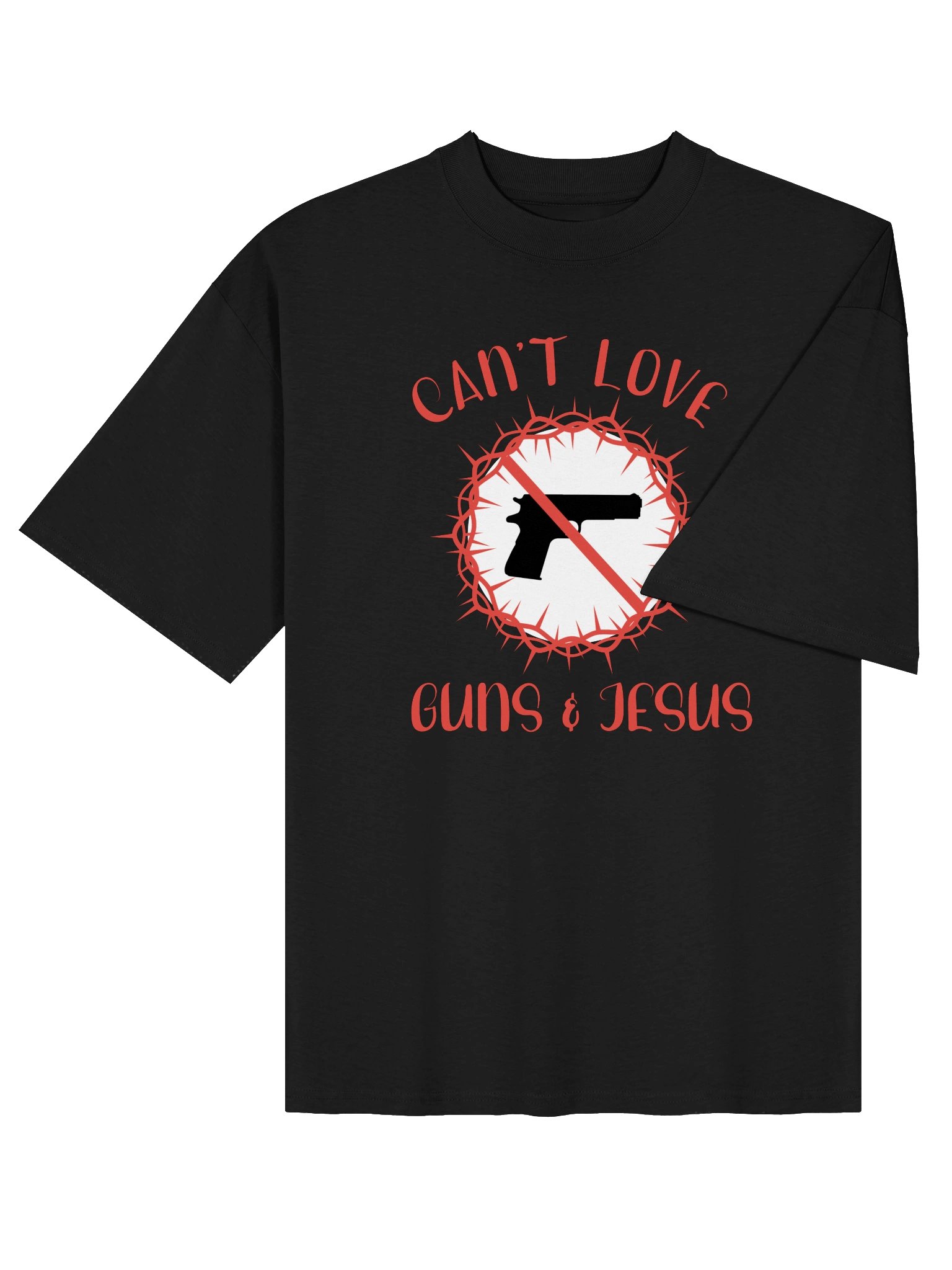 Can't Love Guns and Jesus Tee product image (5)