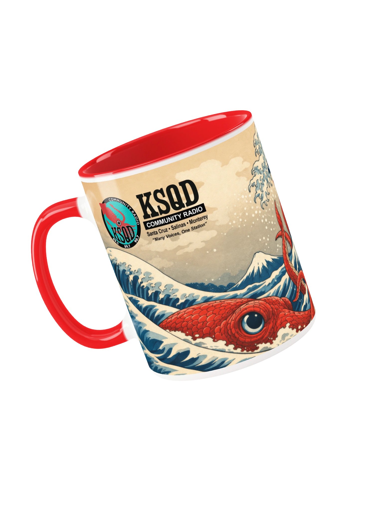 KSQD Coastal Wave Mug – Community Radio Edition product image (3)