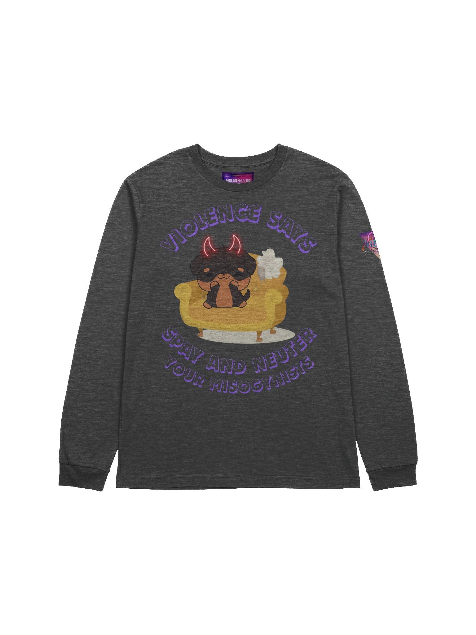 Violence Says... Long Sleeve Tee product image (4)