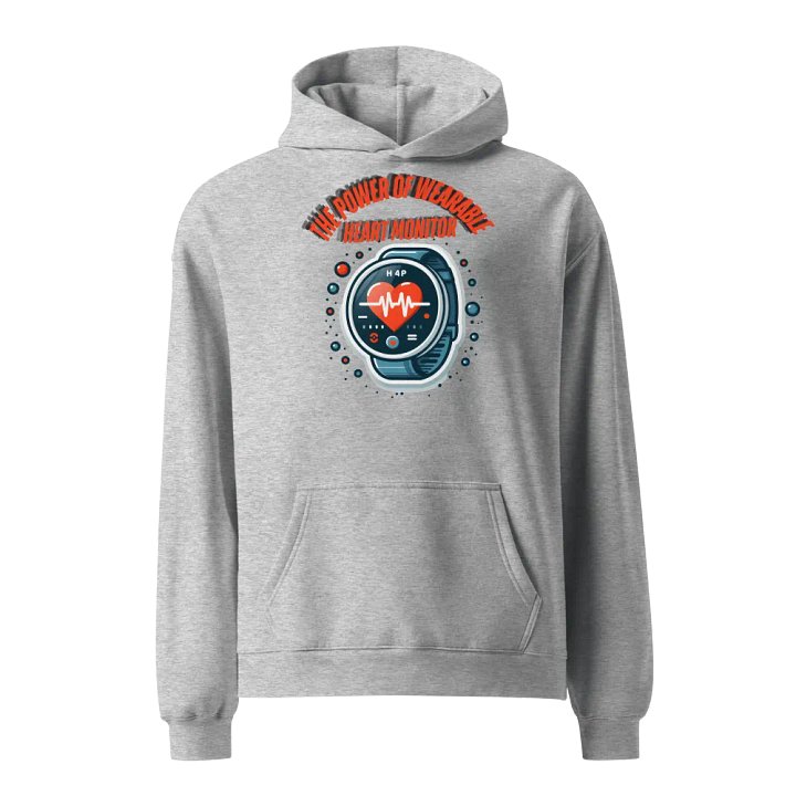 Heartbeat Guardian Oversized Hoodie product image (2)