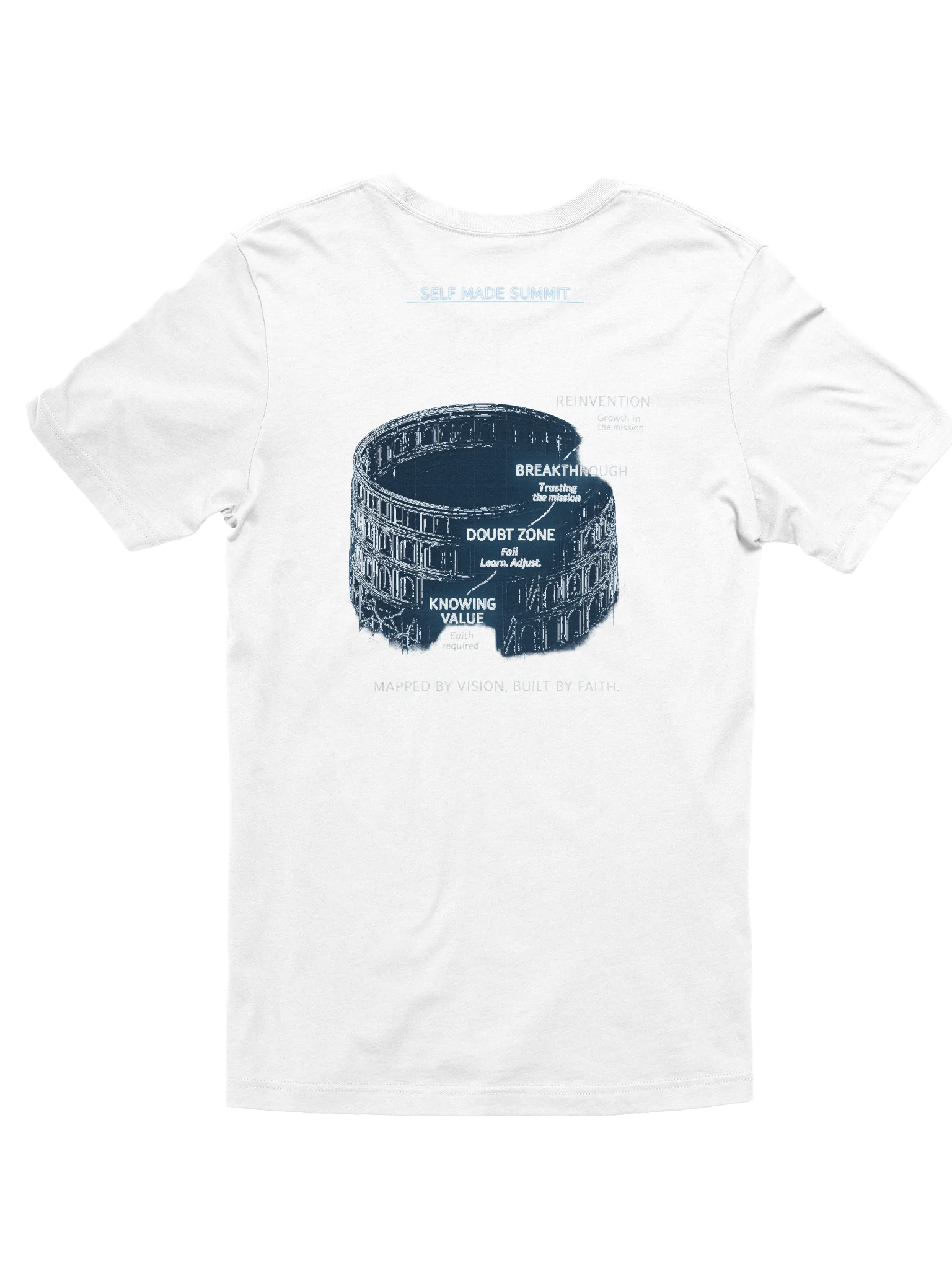 FIND BUILD REPEAT T-Shirt – Blueprint Glow Edition | IT’S A PROBLEM!® product image (5)