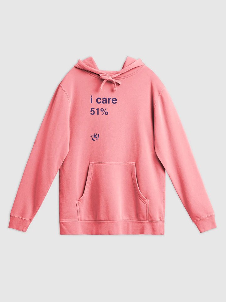 I care 51% hoodie product image (1)