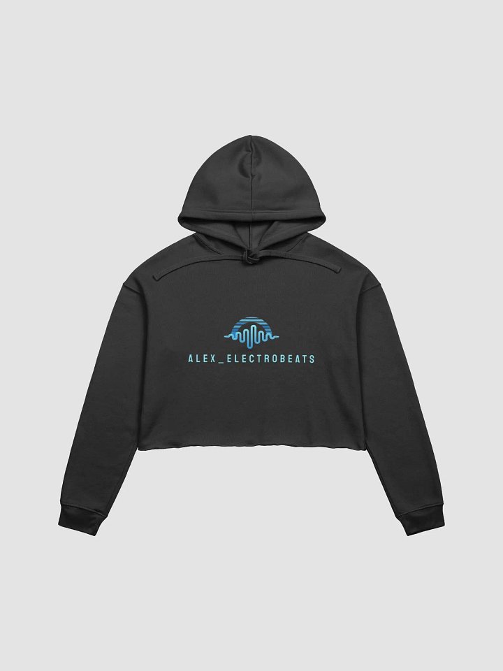 Waveform Logo Cropped Hoodie product image (1)