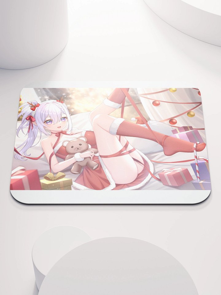 Festive Santa Fela'lyr Mouse Pad product image (1)