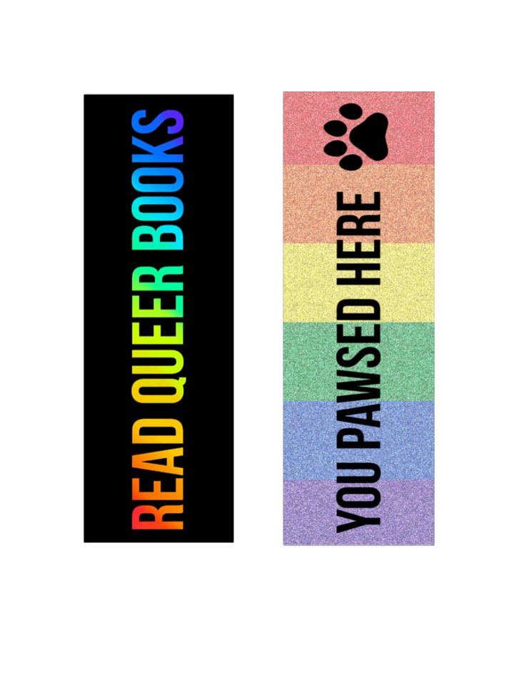 Read Queer Books bookmark product image (1)