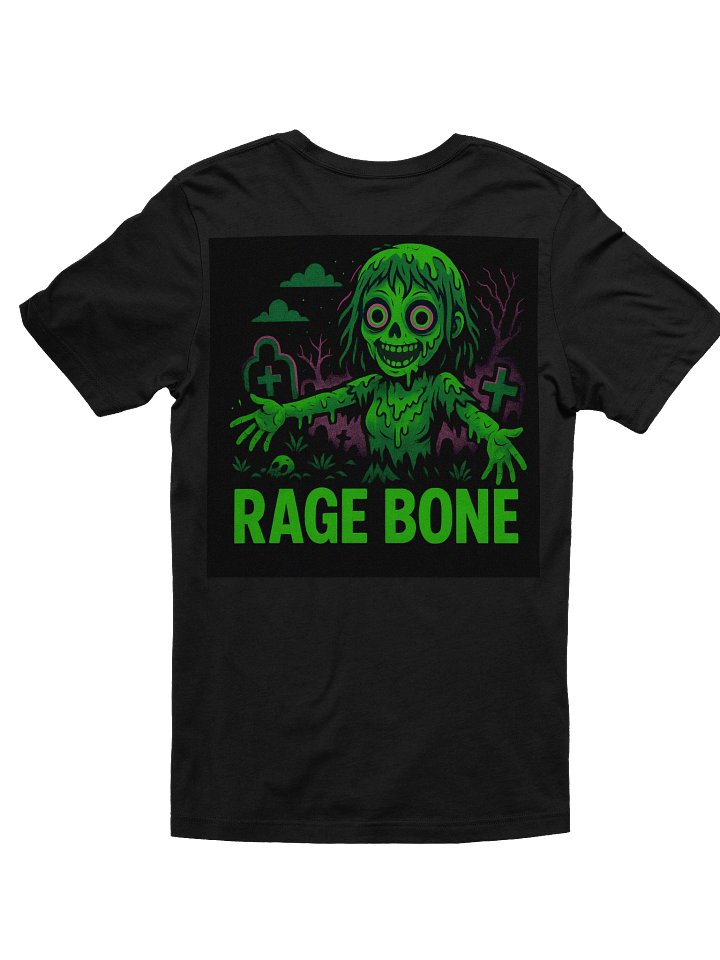 Zombie Rage Bone Cartoon T-Shirt product image (13)