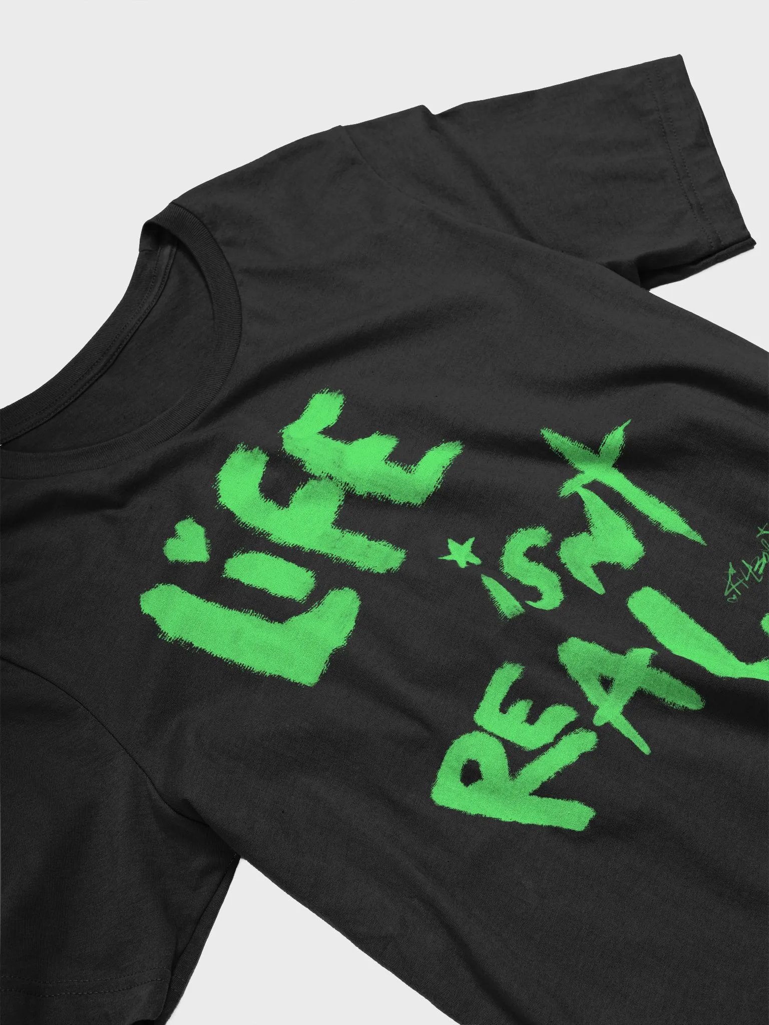 LIFE ISN'T REAL TEE product image (6)