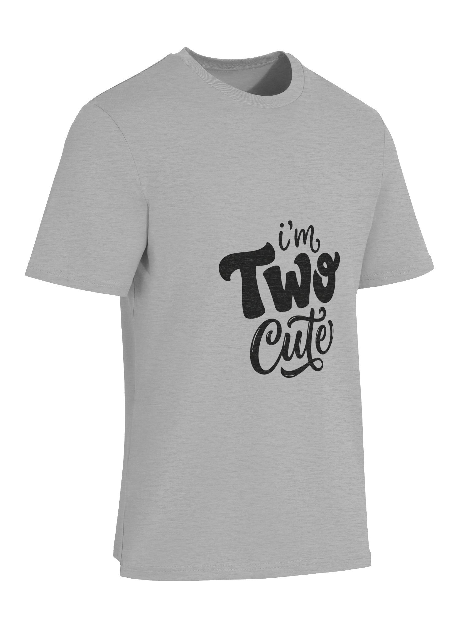 I'm Two Cute – 2nd Birthday Girl T-Shirt | Cute Toddler Birthday Outfit product image (8)