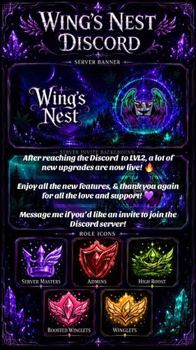 After reaching the Discord to LVL2, a lot of new upgrades are now live! 🔥

Enjoy all the new features, & thank you again for ...