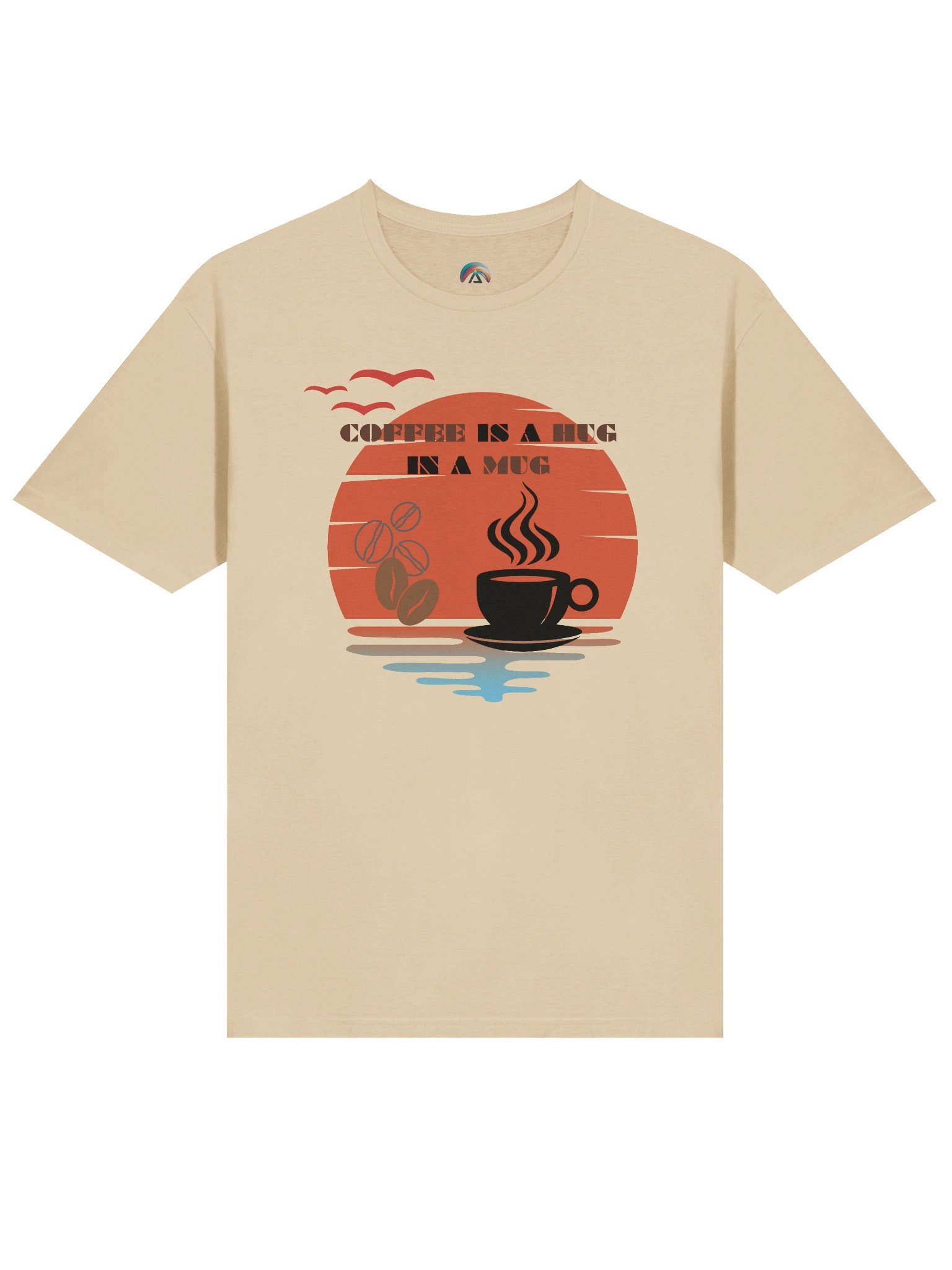 Sunset Coffee Hug T-Shirt product image (12)