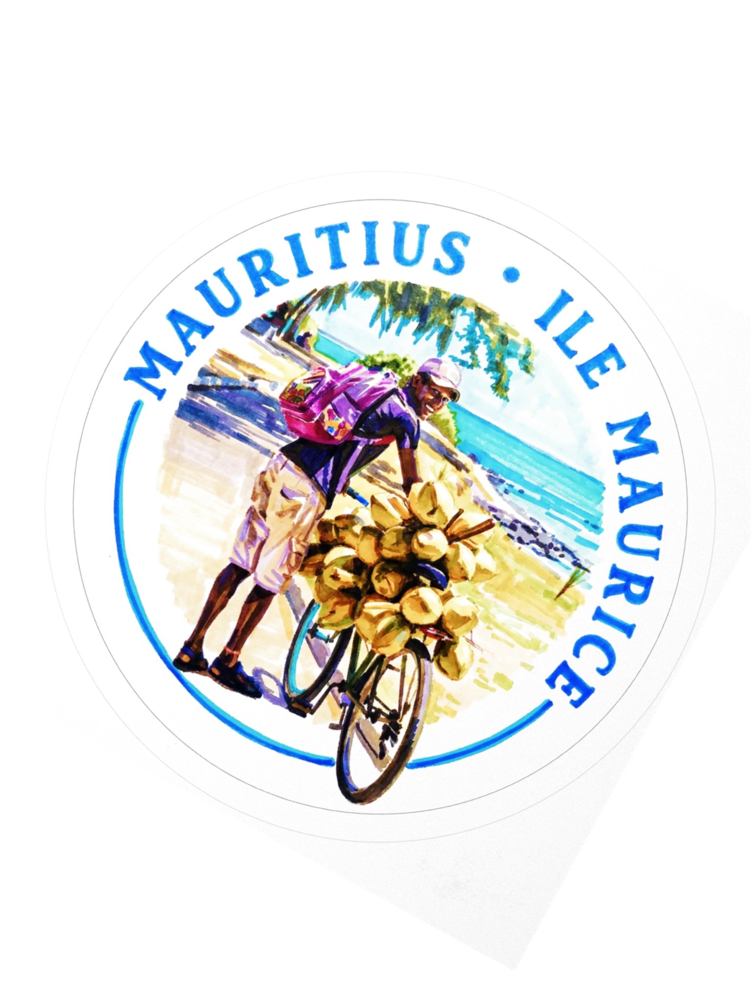 Coco seller_ Mauritius_ sticker product image (4)