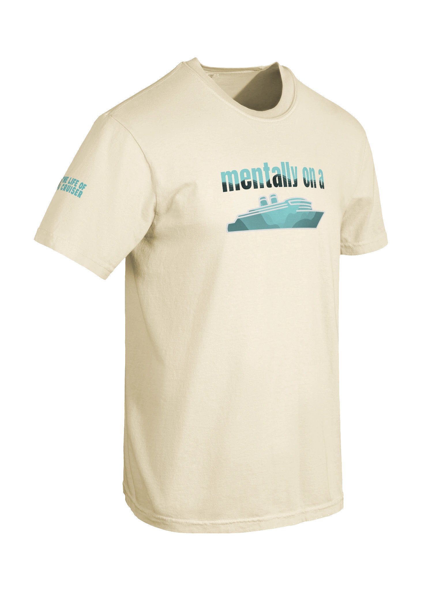 Mentally on a Cruise Unisex T-Shirt product image (58)