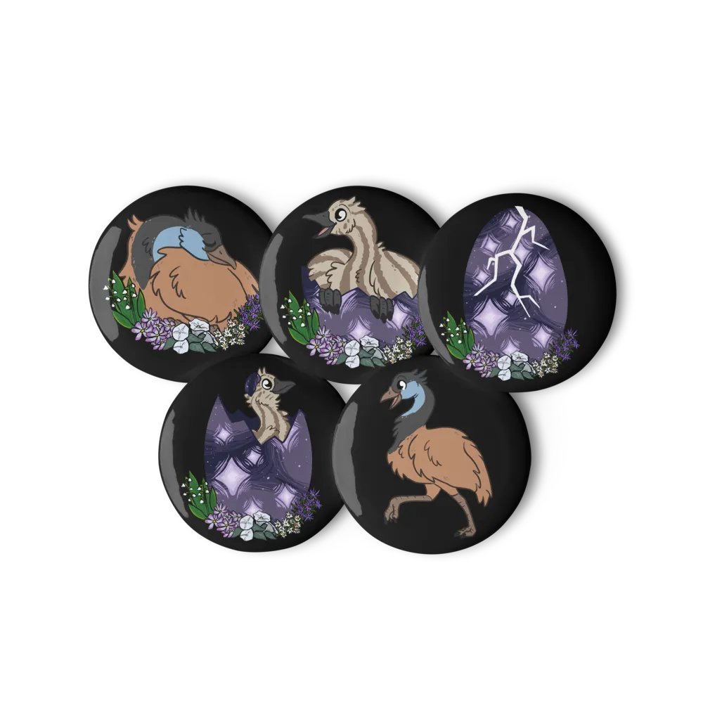 RAWR Aether Pins - Large Black product image (1)