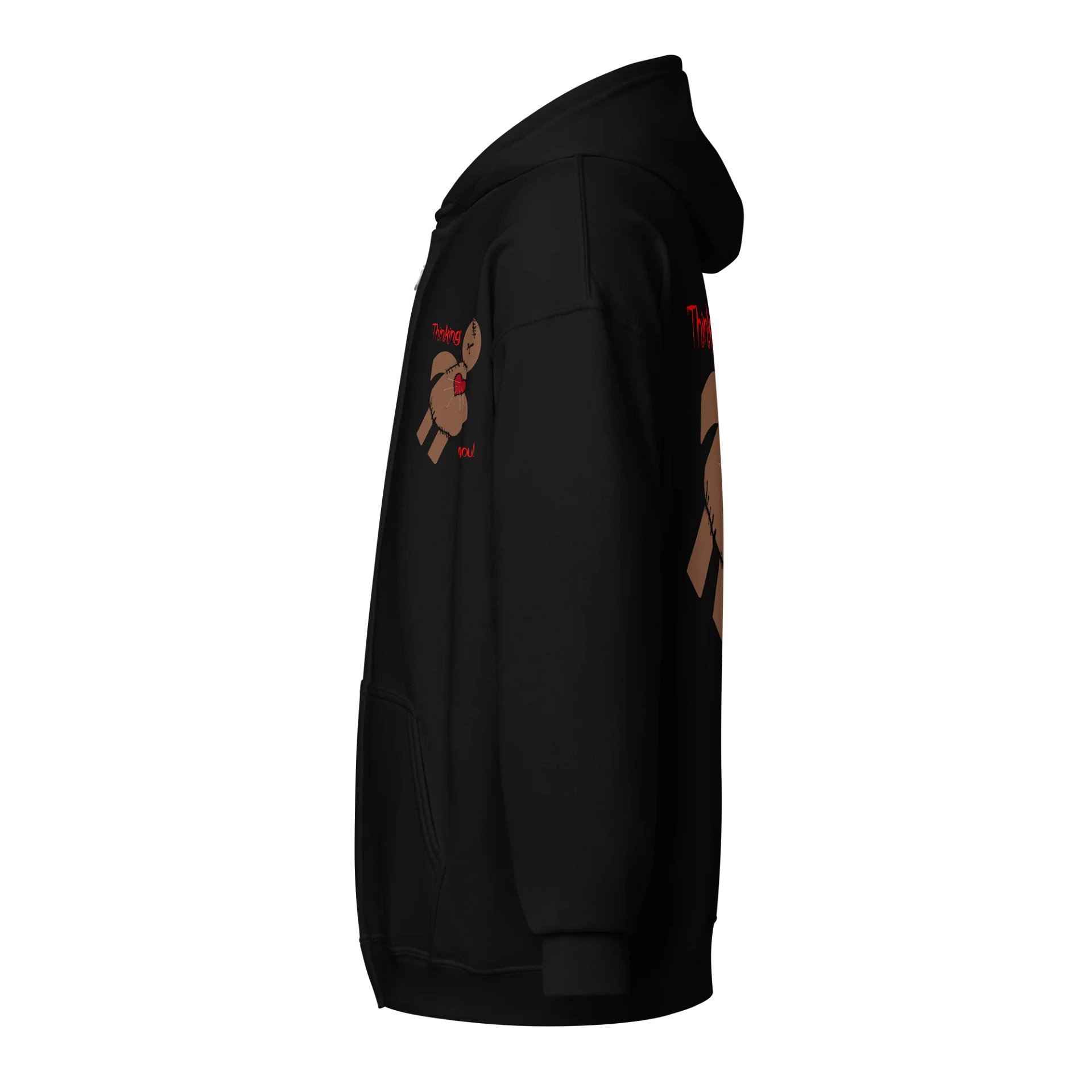 Voodoo Doll Zip Hoodie product image (7)