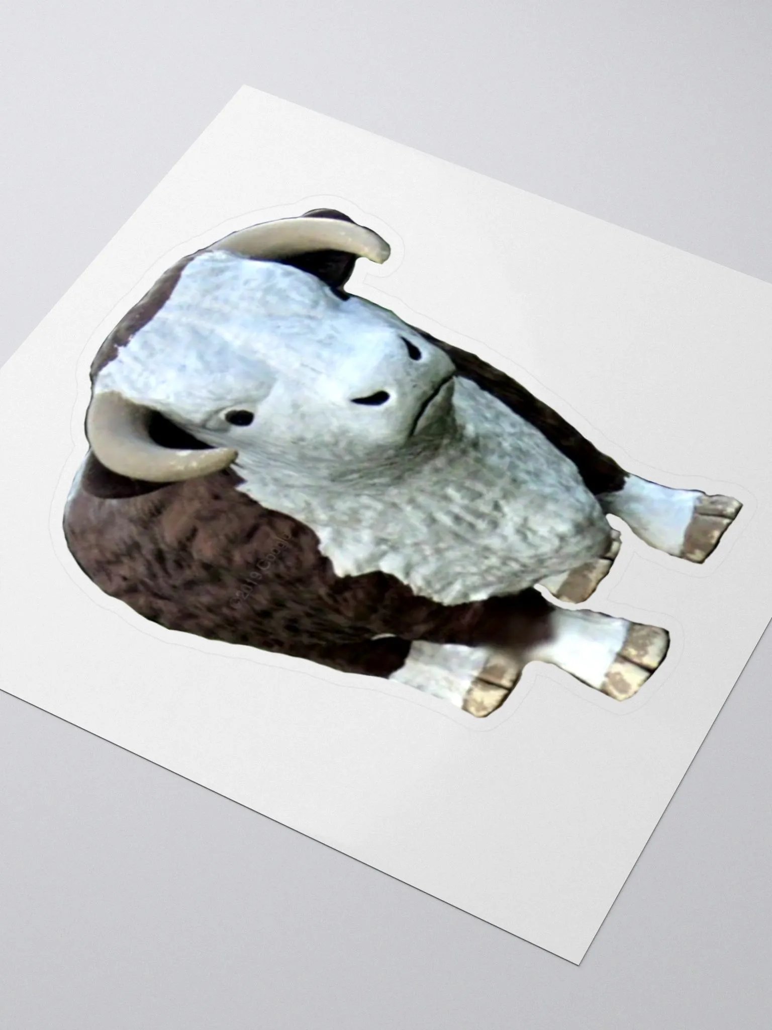 Big beef cow Sticker product image (3)