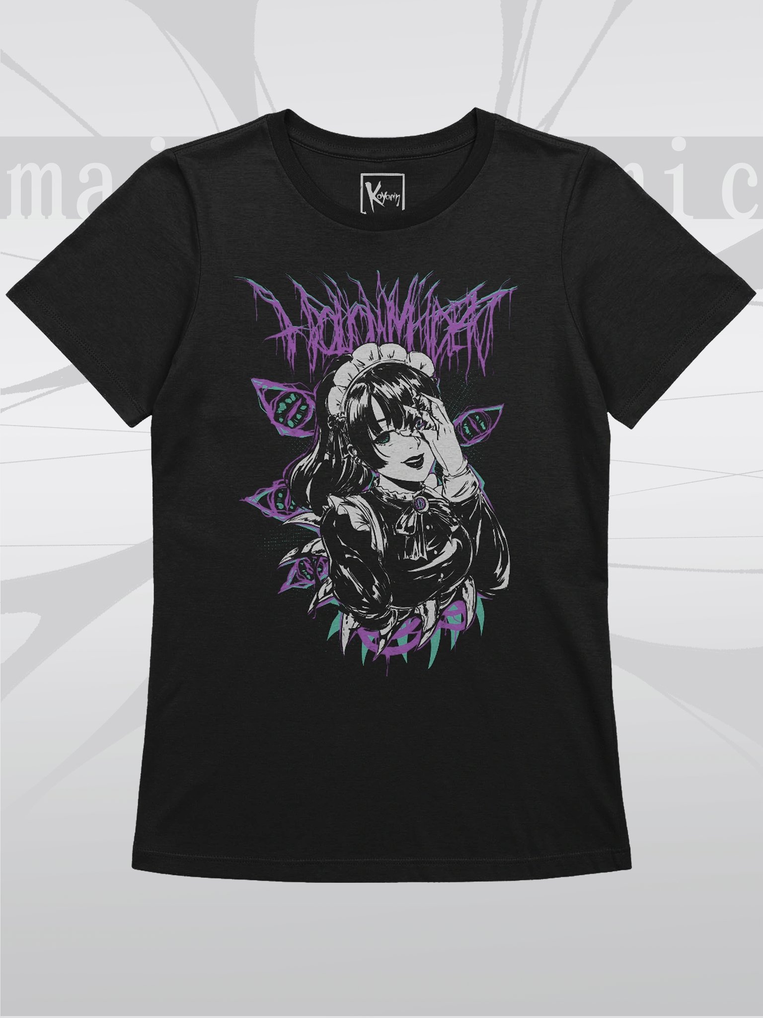 HOLLOW MAIDEN // WOMEN'S RELAXED FIT - BLACK product image (1)