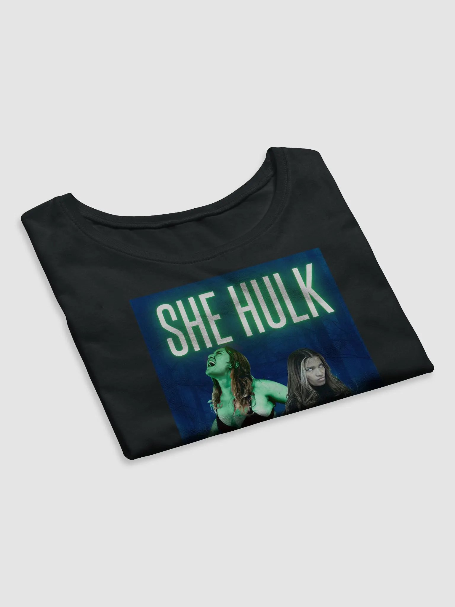 She-Hulk Transformation Women's Crop Tee product image (20)