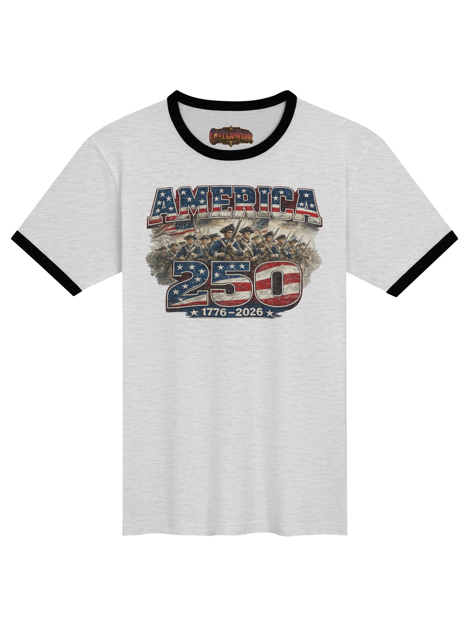 AMERICA 250 Ringer T-Shirt product image (1)
