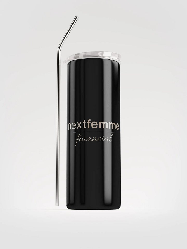 Eco-Friendly Tumbler with Taupe Logotype product image (1)