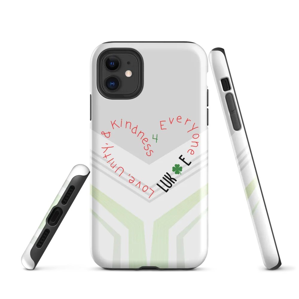 Kindness & Love iPhone® Tough Case product image (1)