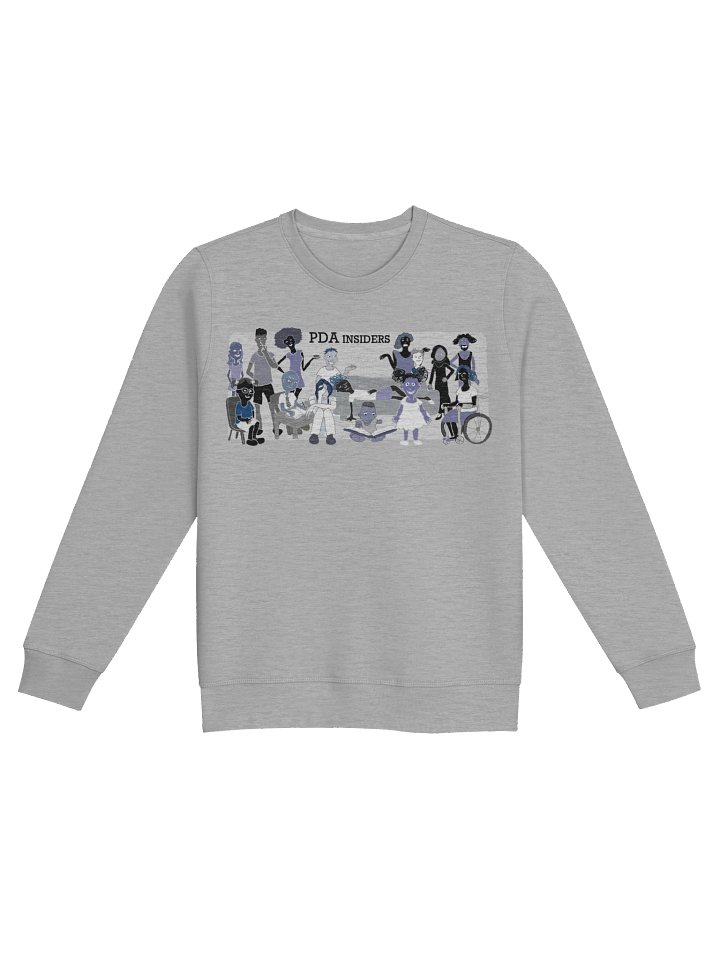 Characters grey sweat product image (1)
