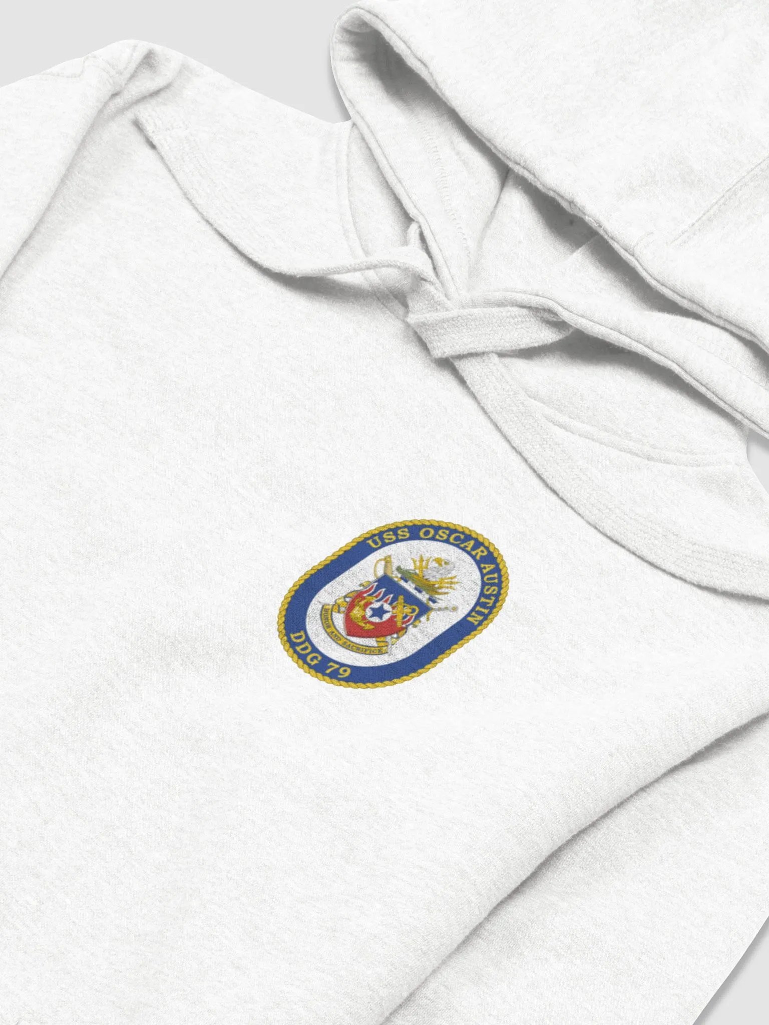 USS Oscar Austin DDG 79: Hooded Sweatshirt product image (26)