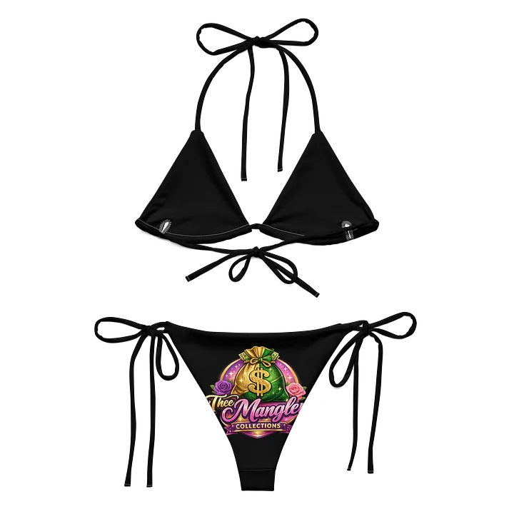 Thee Mangler Collections Bikini Set black product image (1)