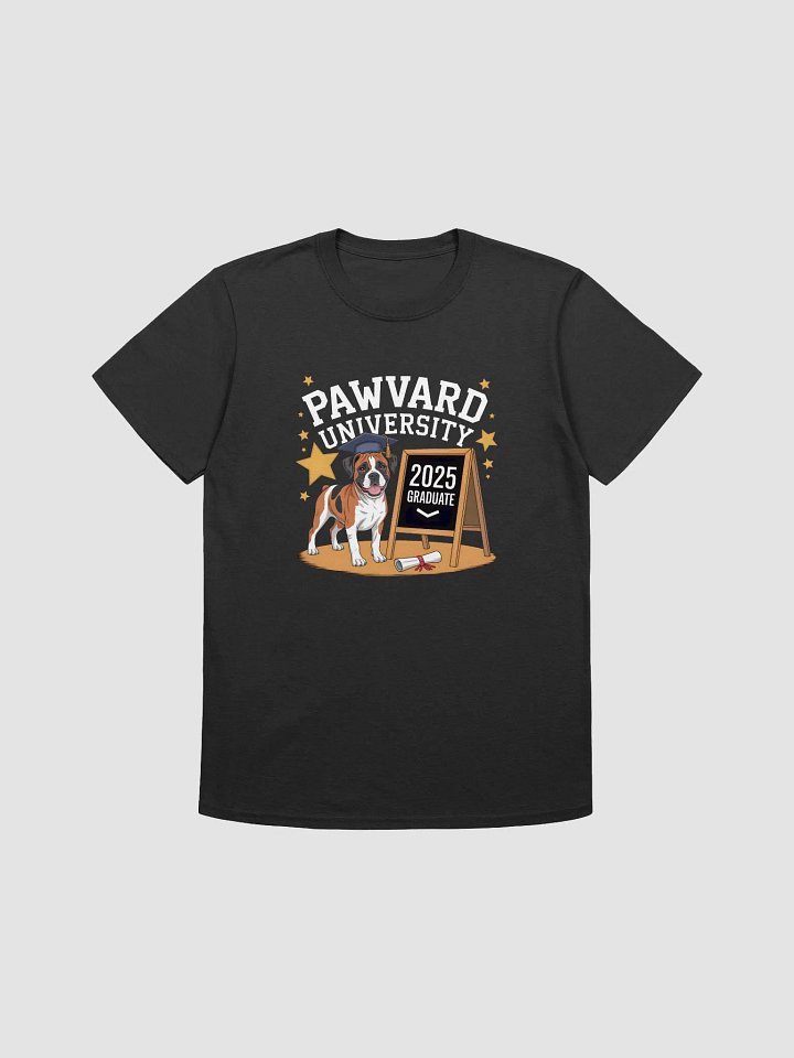 Pawvard University 2025 Boxer Graduate T-Shirt product image (1)