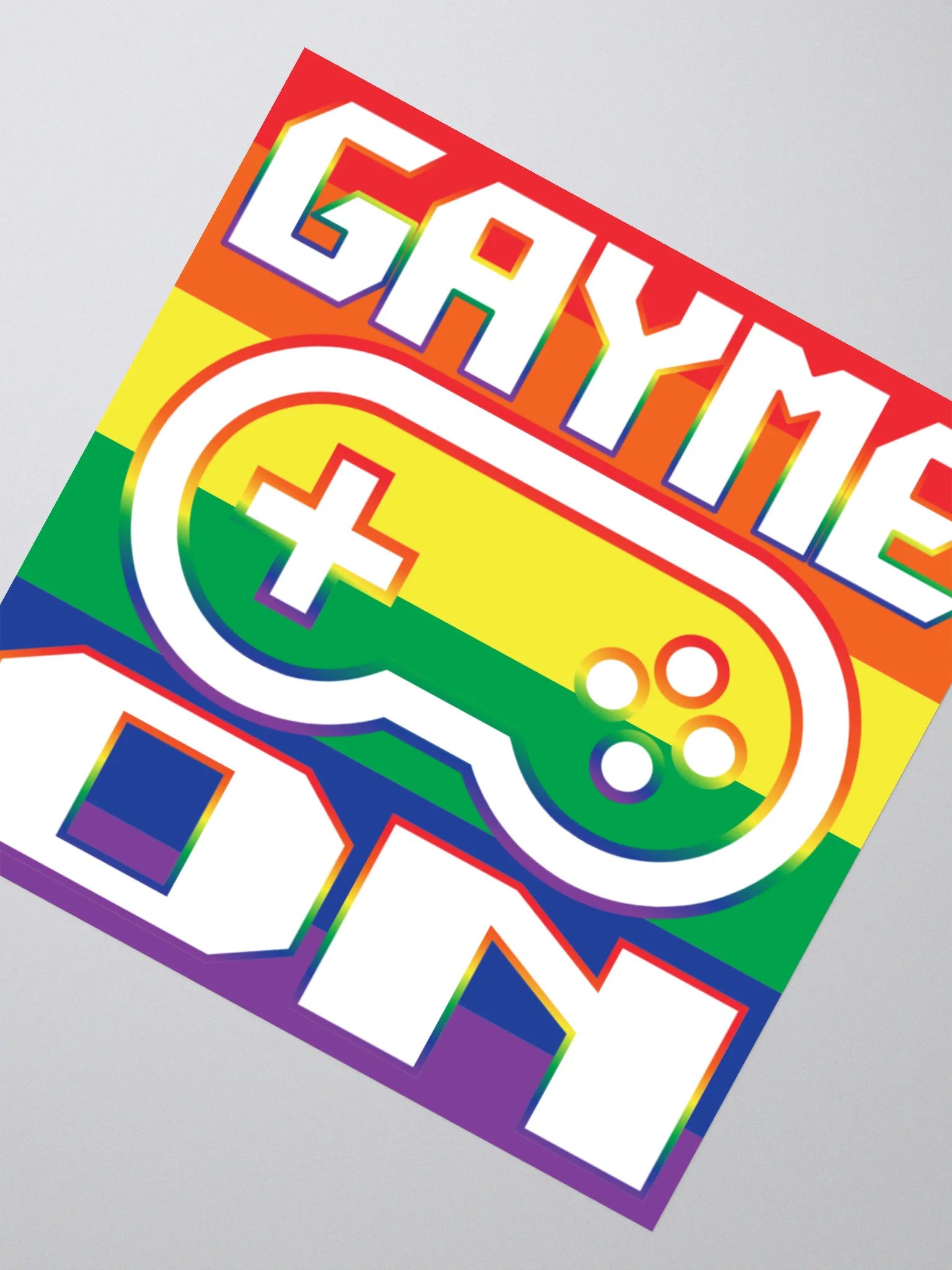 Gayme On! sticker product image (5)