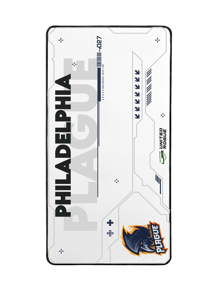 Philadelphia Plague White Desk Mat product image (2)