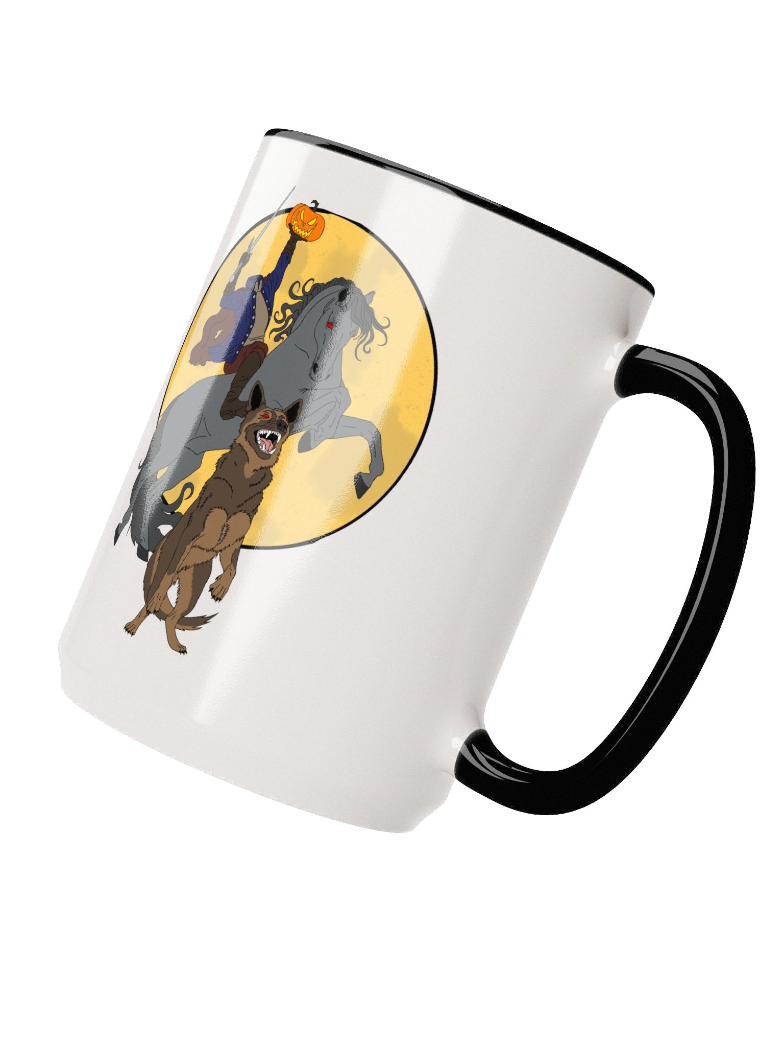 The Horseman Brought Backup Ceramic Coffee Mug product image (3)