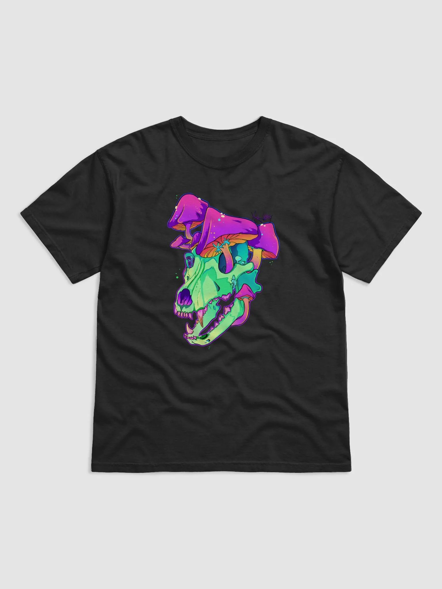 Radioactive skully Tshirt product image (1)