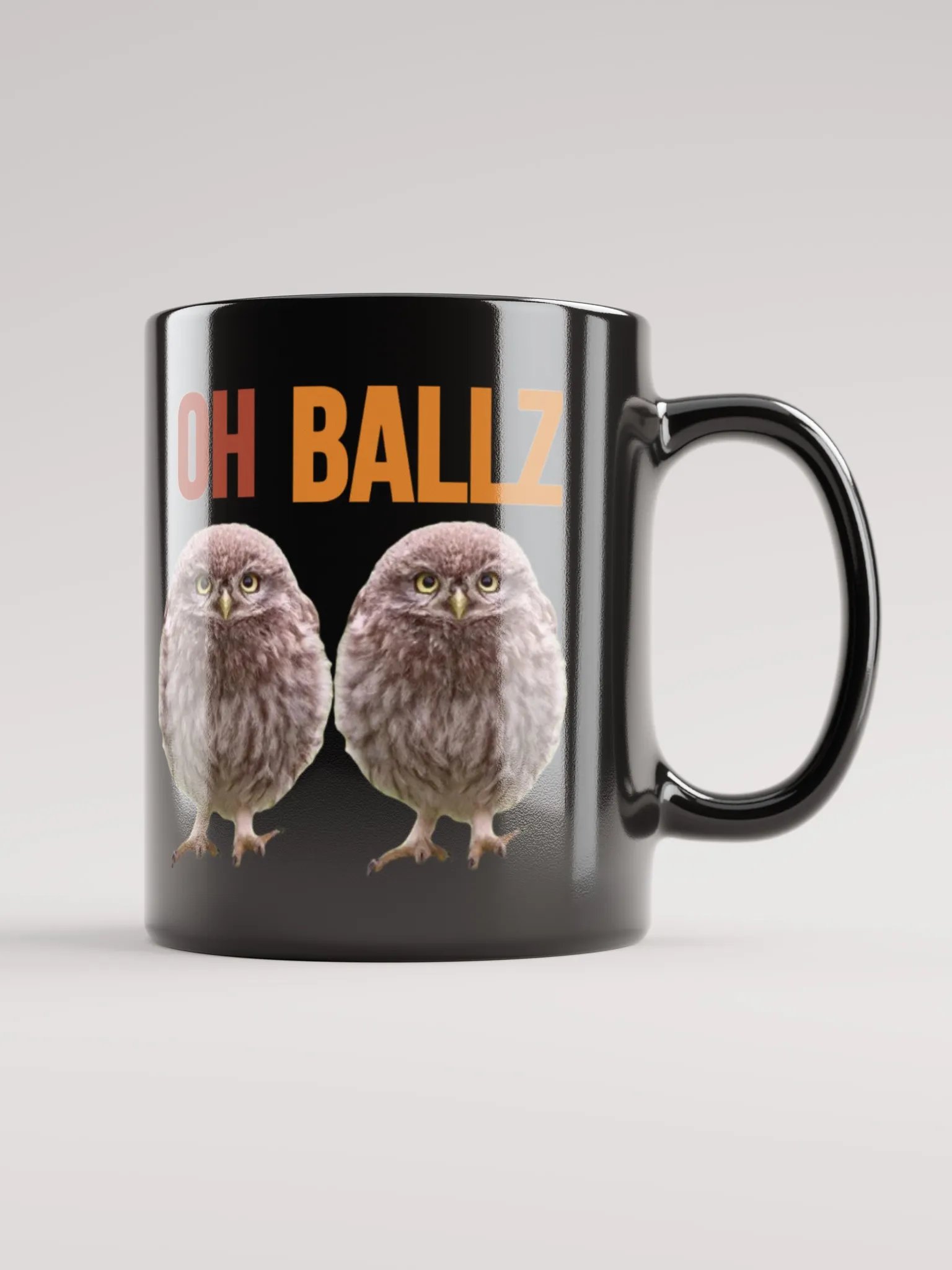 Oh Ballz Mug - Black product image (6)
