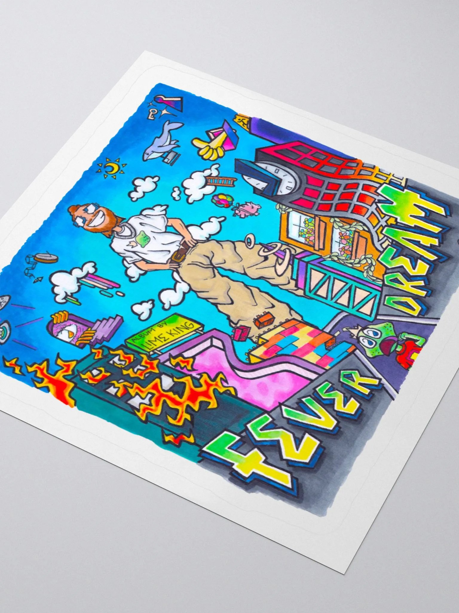 Fever Dream Cover Sticker product image (3)