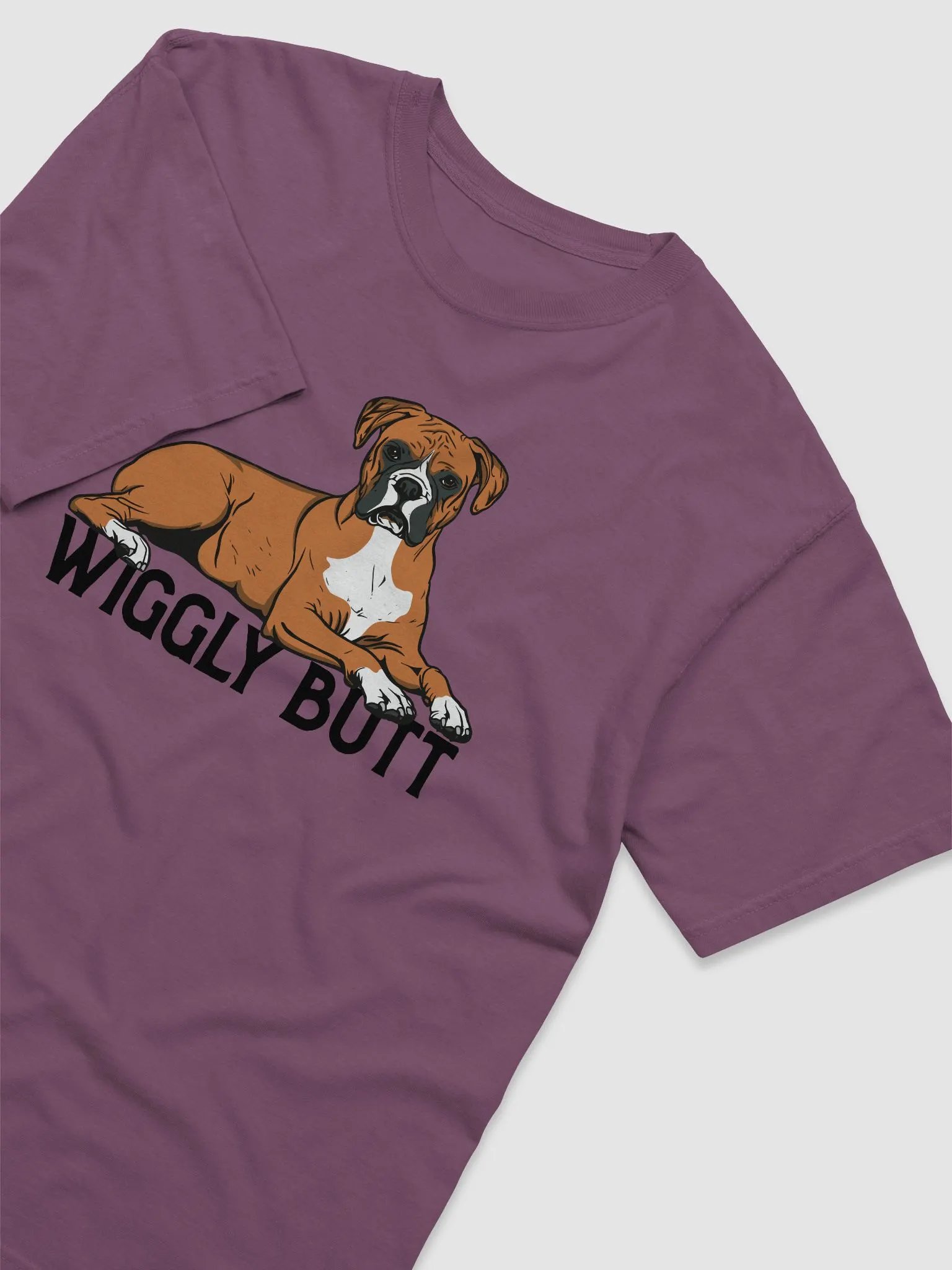 Wiggly Butt T-Shirt of a Boxer Dog | Funny T-Shirt for Boxer Dog Owners product image (6)