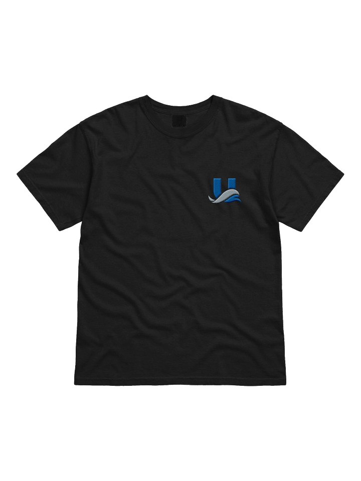 T-shirt con logo ricamato di Unicod10 - Minimal product image (1)