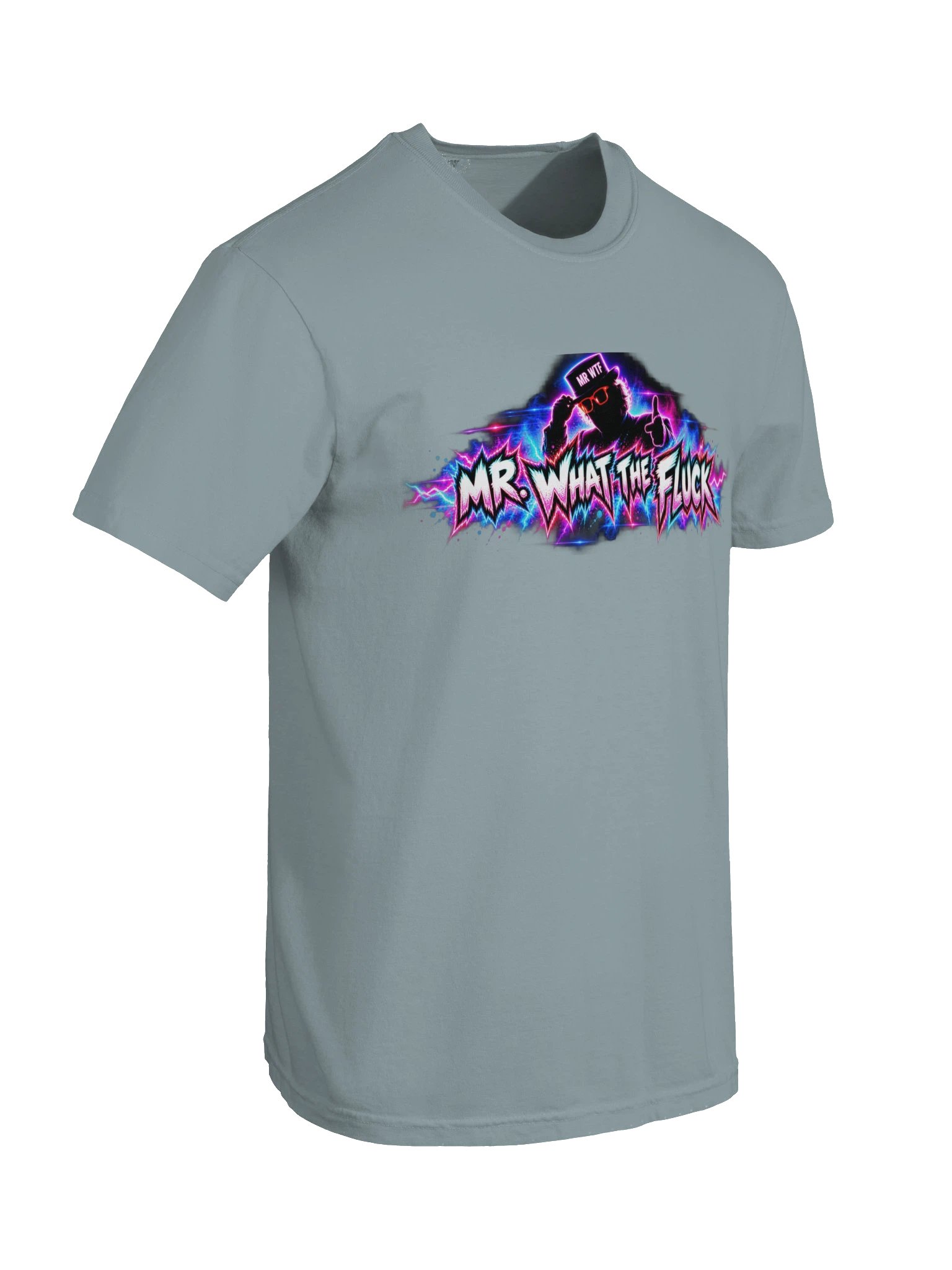 MR. WHAT THE FLUCK T-Shirt - Ice Blue product image (7)