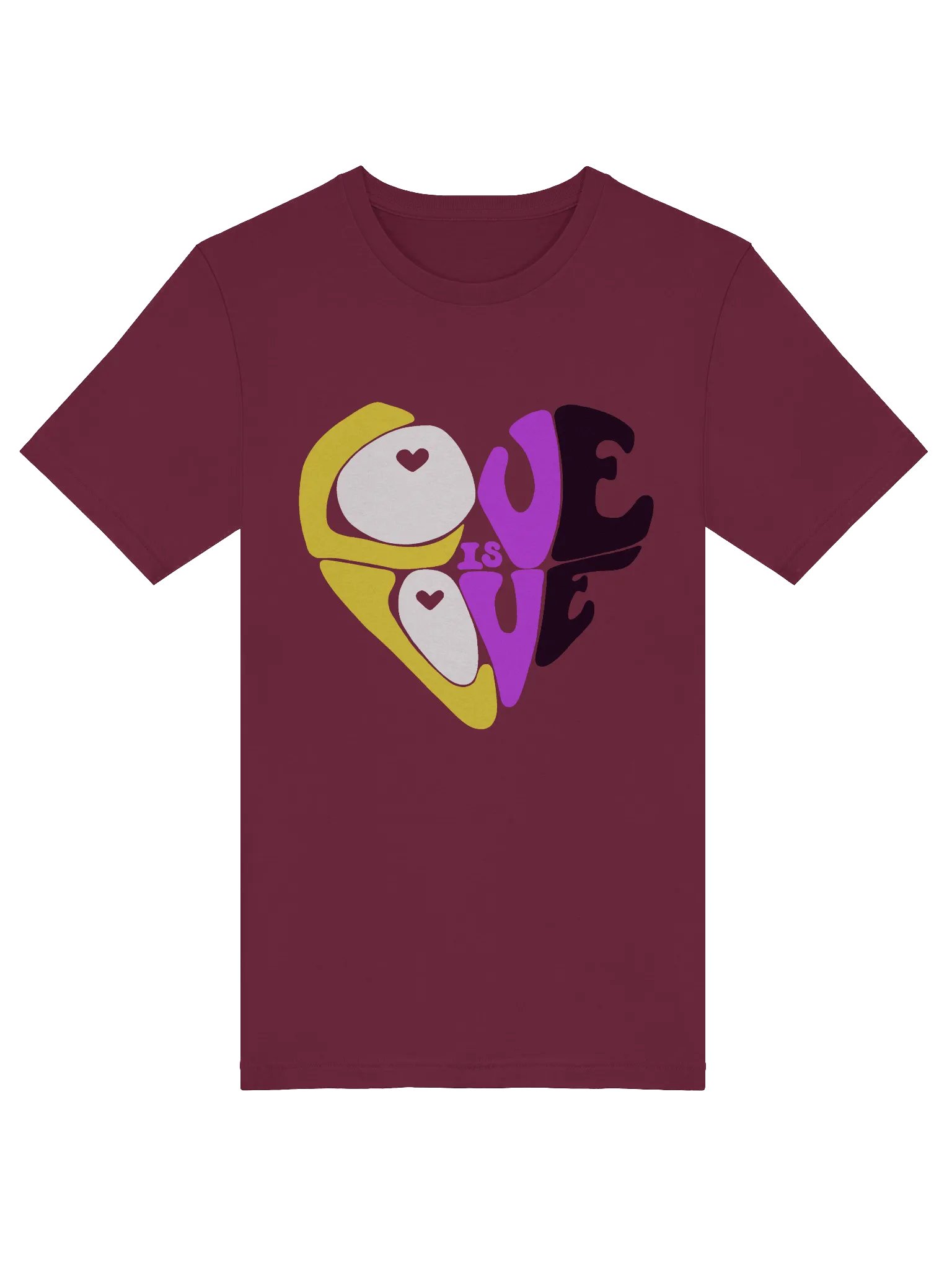 Nonbinary Love is Love big print tee product image (5)