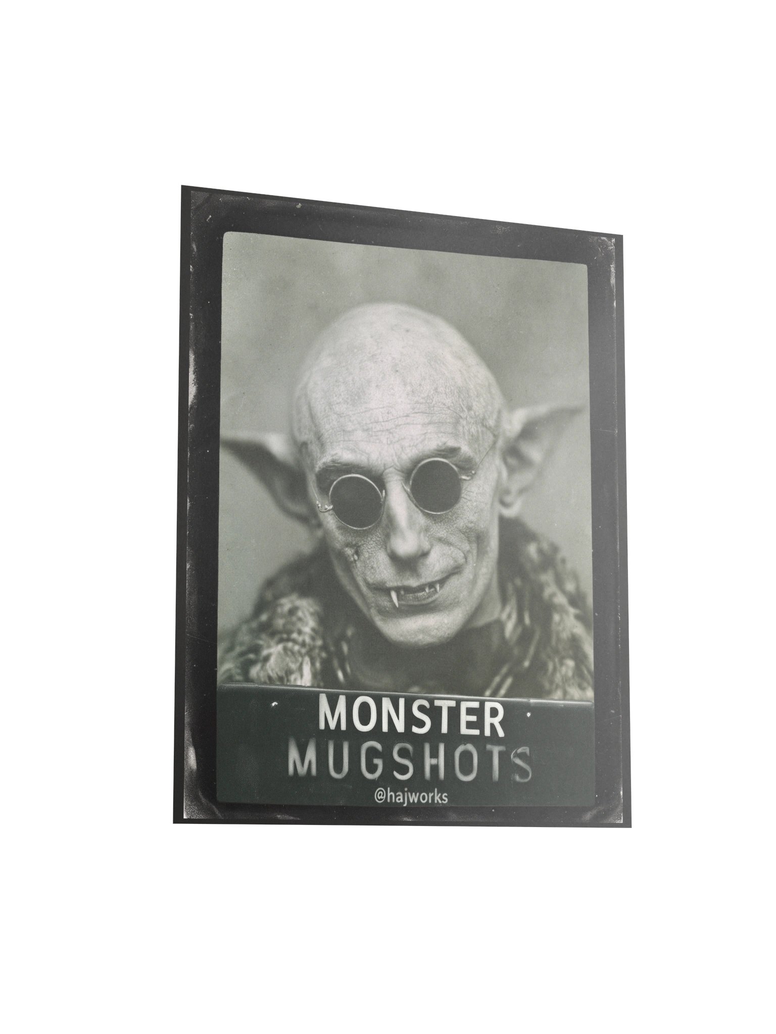 Monster Mugshots No. 002 — Matte Art Print product image (3)