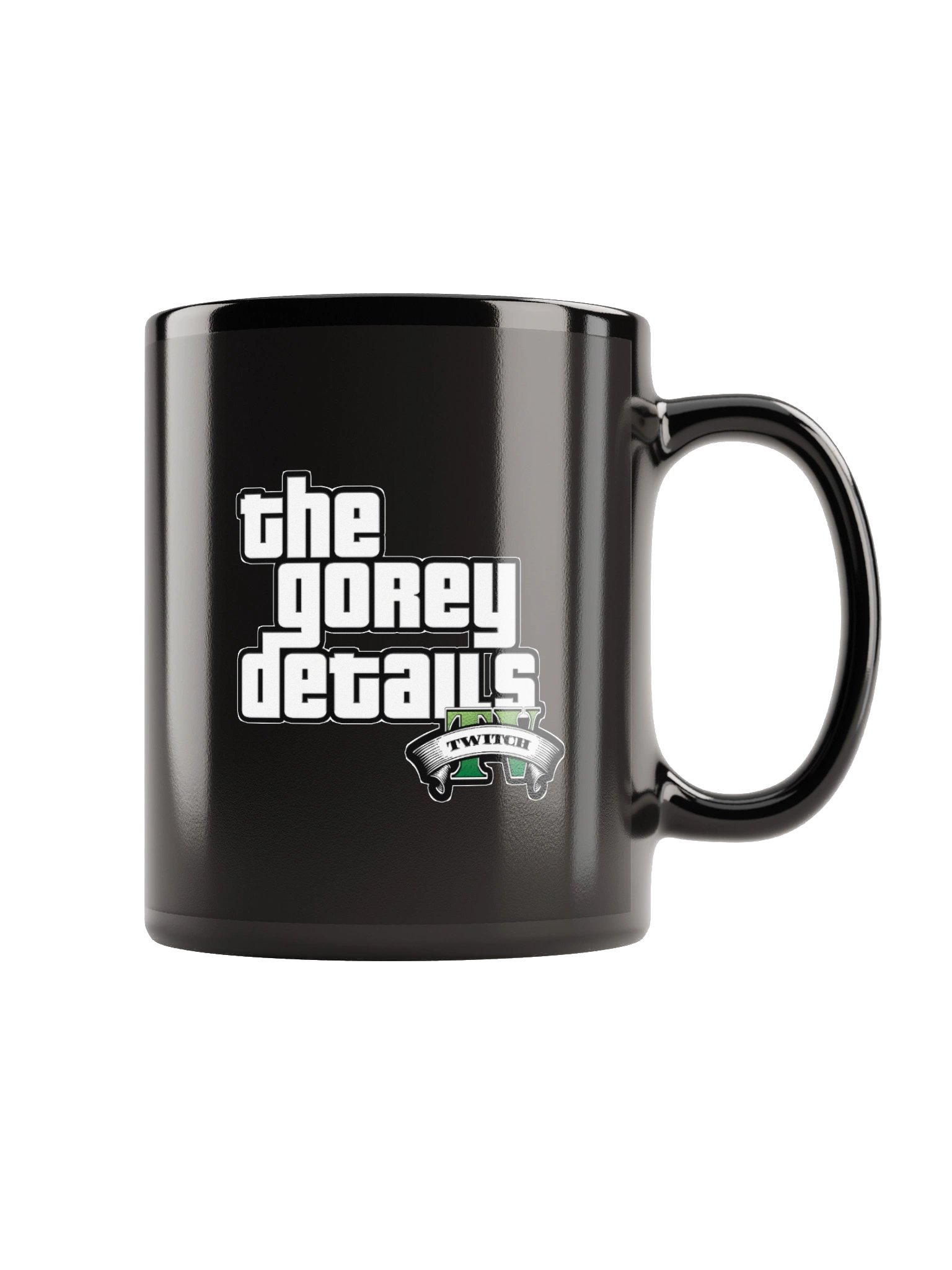 TGD - Black Glossy Mug product image (6)