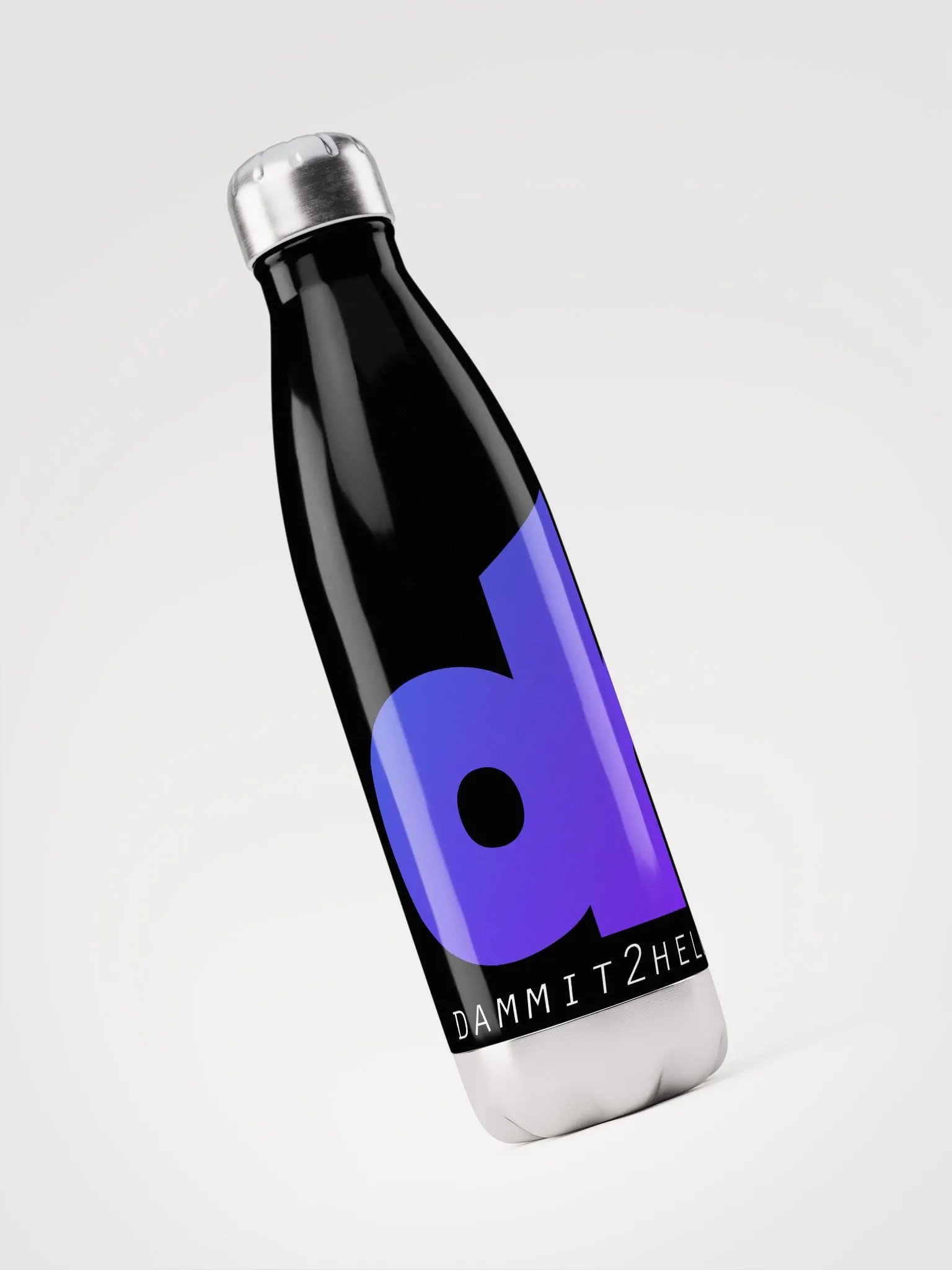 d2h Logo Stainless Steel Water Bottle product image (5)