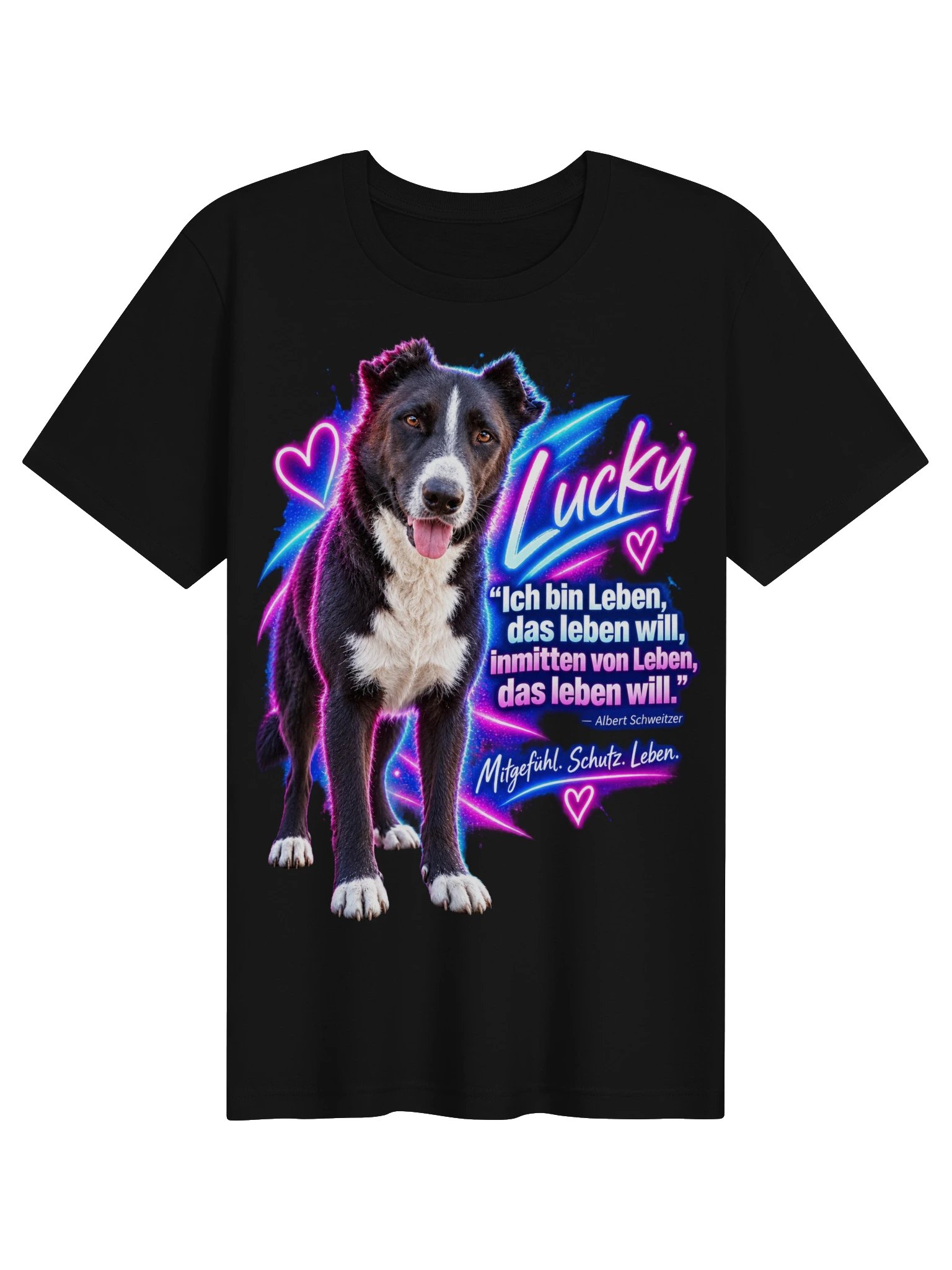 Lucky – Mitgefühl. Schutz. Leben. T-Shirt product image (1)