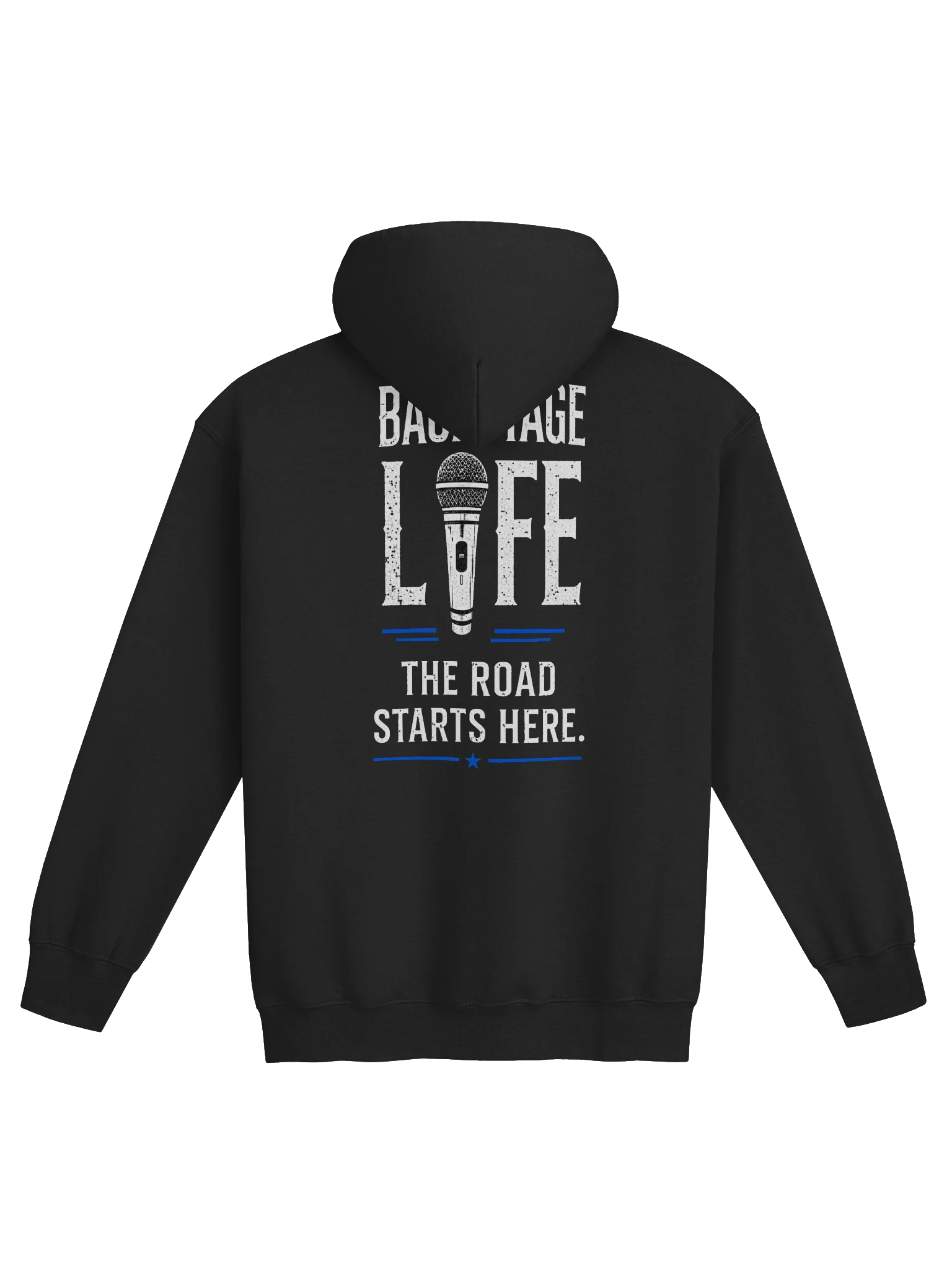 The Backstage Life Signature Zip Hoodie – The Road Starts Here product image (1)
