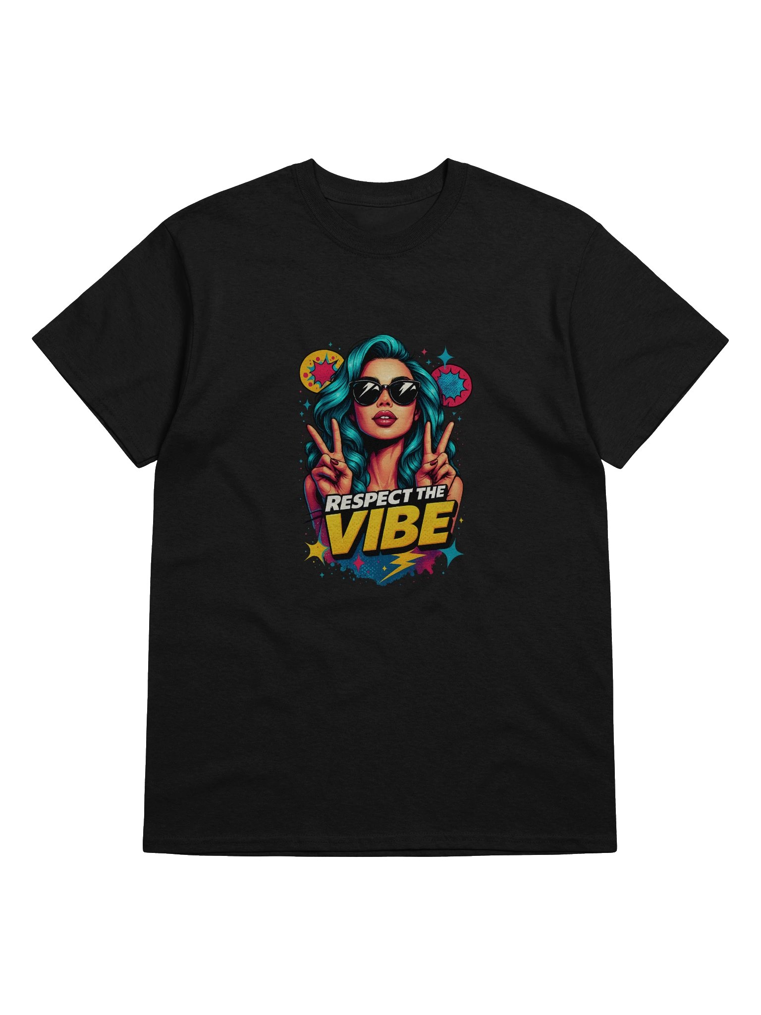 Vibrant Vibe Peace T-Shirt product image (4)
