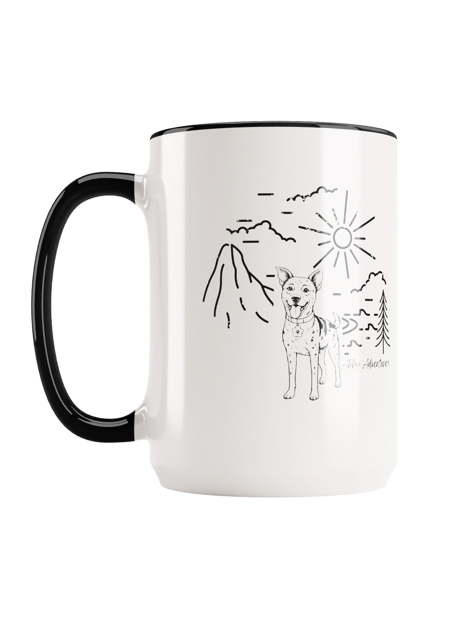 Abby Adventures Vibrant Inside-Out Ceramic Mug product image (2)