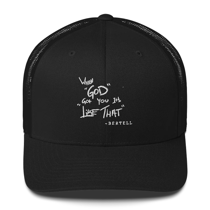 WGGYILT Trucker Cap By Bertell product image (1)