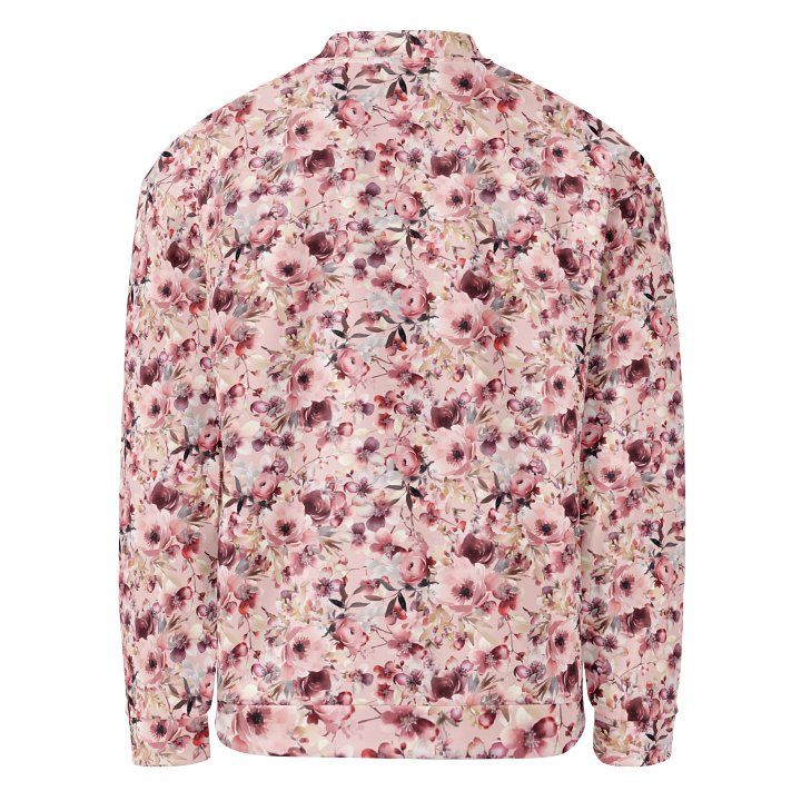 Pink Roses Garden Bomber Jacket product image (2)
