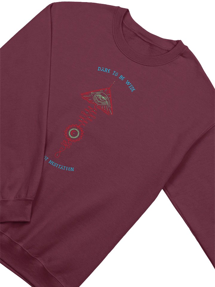Dare To Be Wise Crewneck Sweatshirt product image (2)
