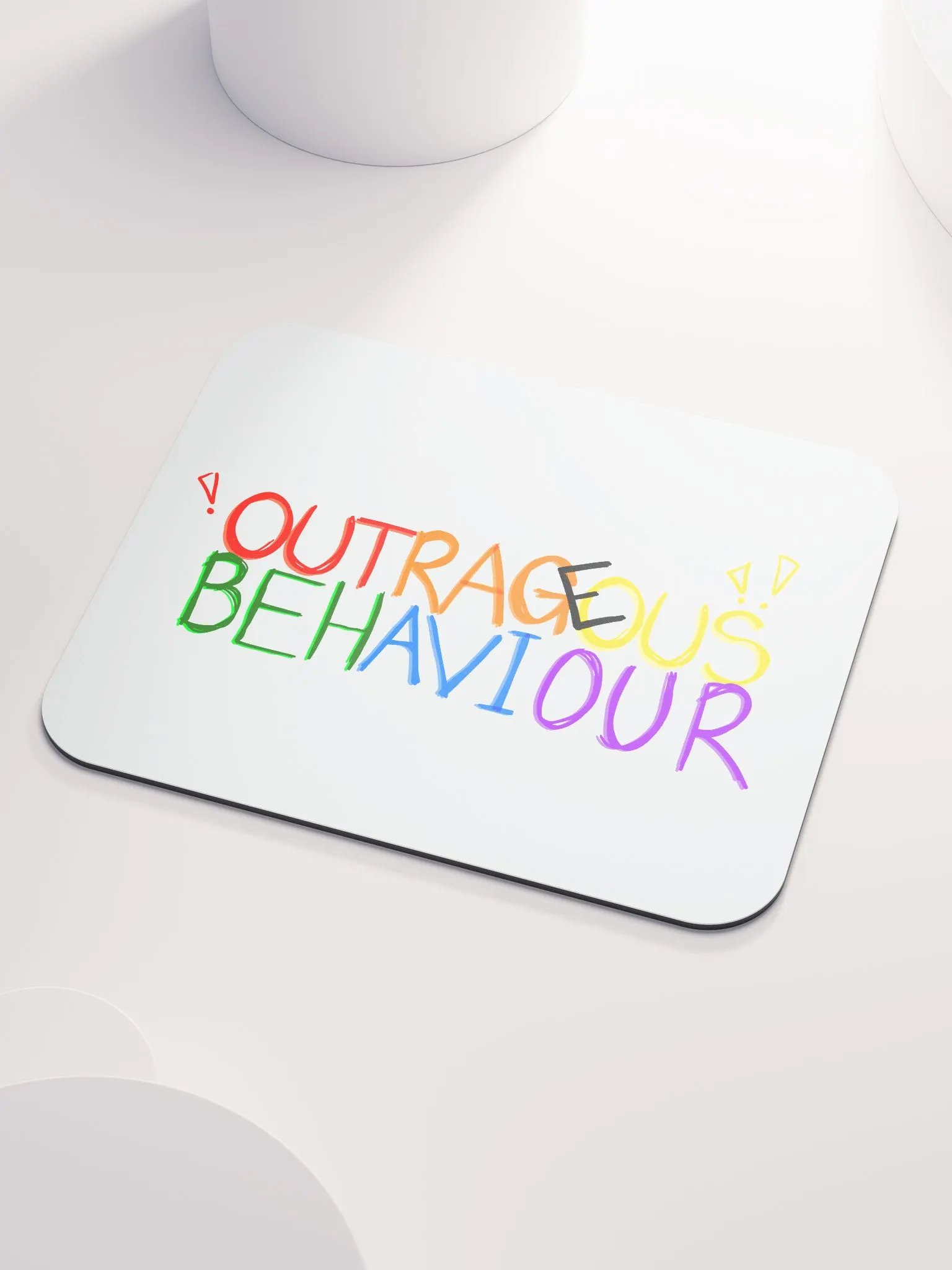 OUTRAGEOUS BEHAVIOUR!!! - Mouse Pad product image (3)