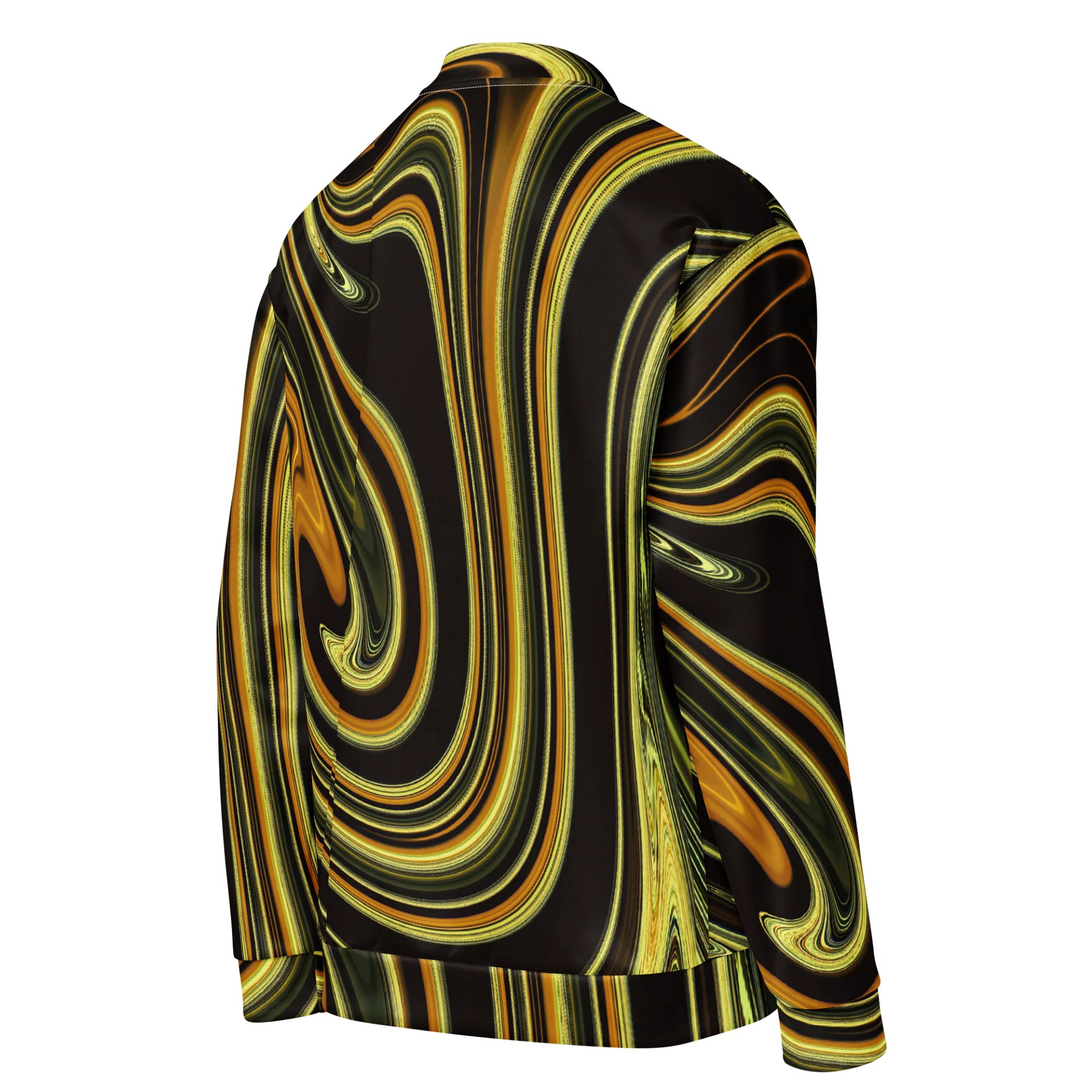 Golden Genesis Swirl | All-Over Bomber Jacket product image (4)